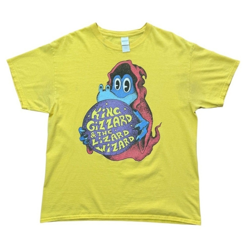 King Gizzard & The Lizard Wizard Band Dragon Graphic Concert Tour Merch T-shirt